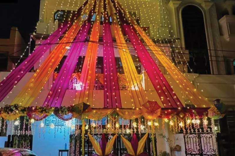 tent house in madhu vihar I.P Extension